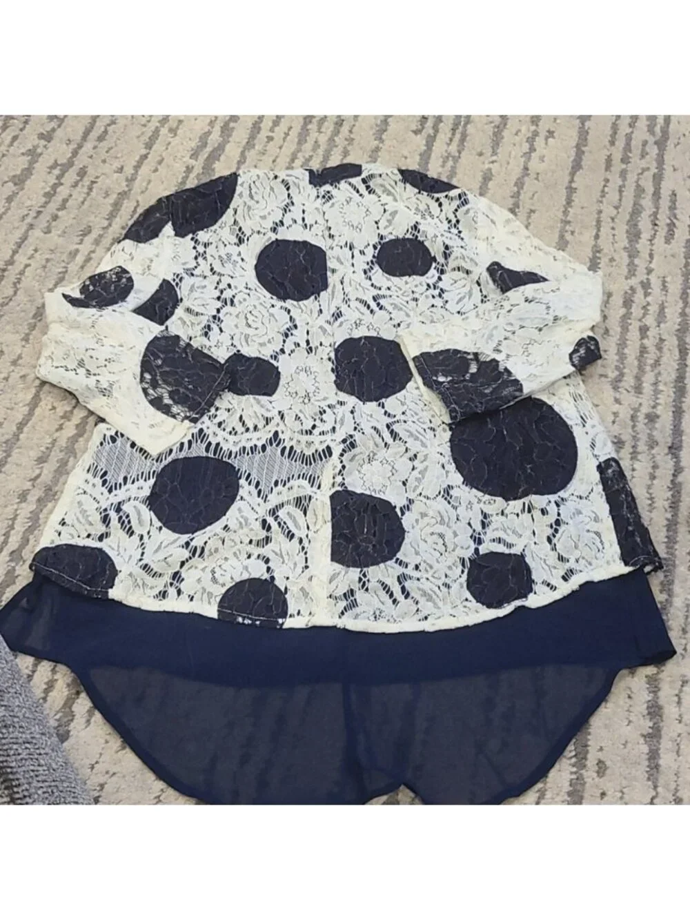 Anthropologie blue white